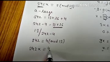 Lecture 3  - Linear Congruences and its important theorems in number theory ,B.A./B.Sc.-1