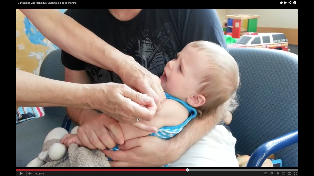 Вторая прививка от гепатита Brave Babies в 16 месяцев