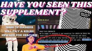 Death in Space Solo #actualplay w/new Expansion Hell's Gate (+...Where  is Dead Flag Contracts)