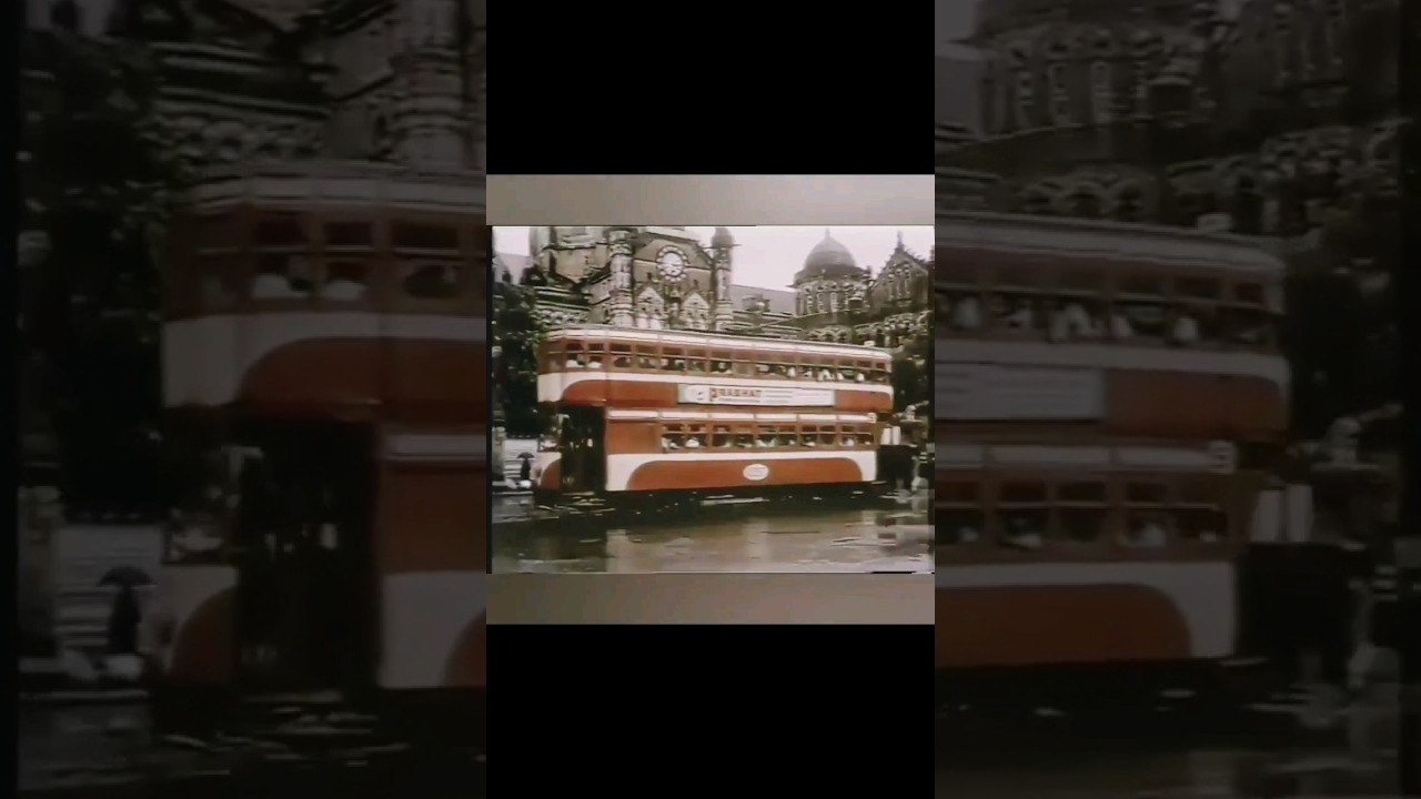 Old Mumbai 31st March 1964 | A Rare Video Of Tram Services In Bombay 