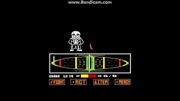 Sans fight ,Bad time simulator/RitualWharf
