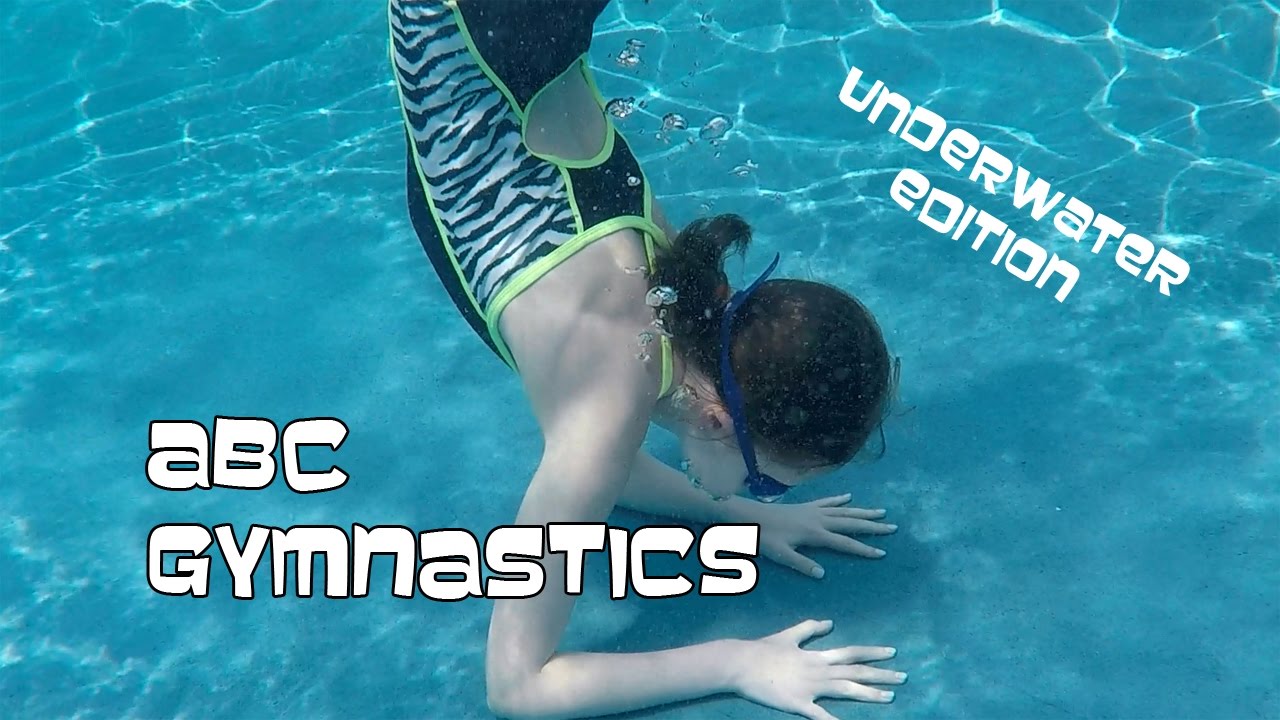 ABC Gymnastics Challenge, Underwater Bethany G YouTube