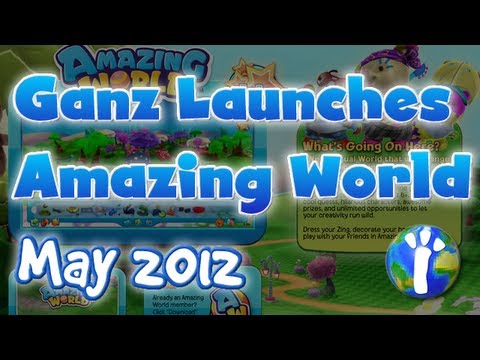 Ganz Launches Amazing World