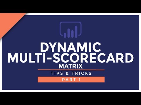 Dynamic Multi-Scorecard Matrix (PART 1)