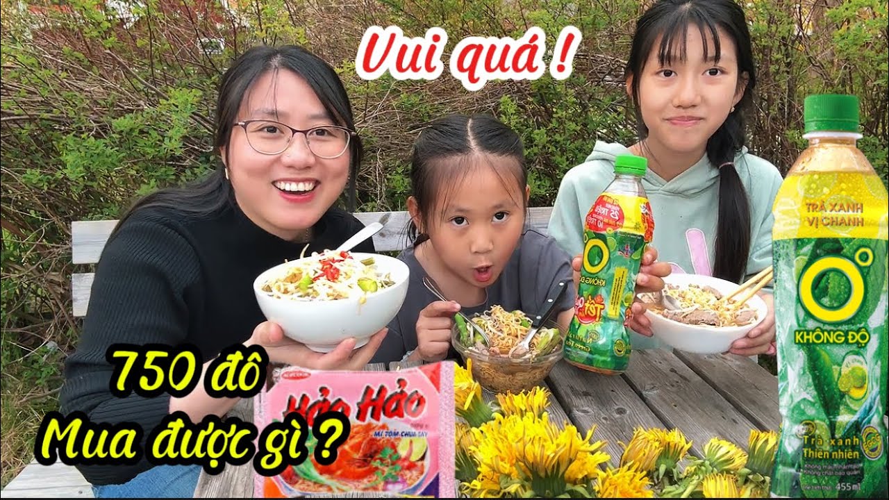 447/ Sau Giờ Làm 3 Mẹ Con Vui Mừng Mua Được Đồ Ăn Việt, Nấu Mì Bò Ăn Tối..