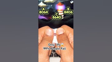 99% FAIL This IQ Test 😳🔥