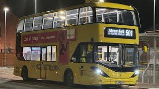 Uncommon | GoNorth West BYD D8UR-DD/ADL Enviro400EV City | 2028 (LG73 FWY) - Route 501