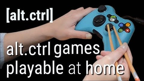 [alt.ctrl] Games making a weird use of ordinary controllers