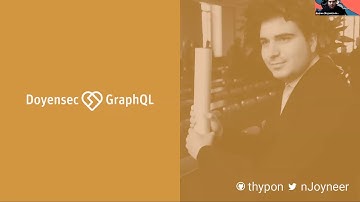 Andrea Brancaleoni - InQL: GraphQL Security Testing Made Easy