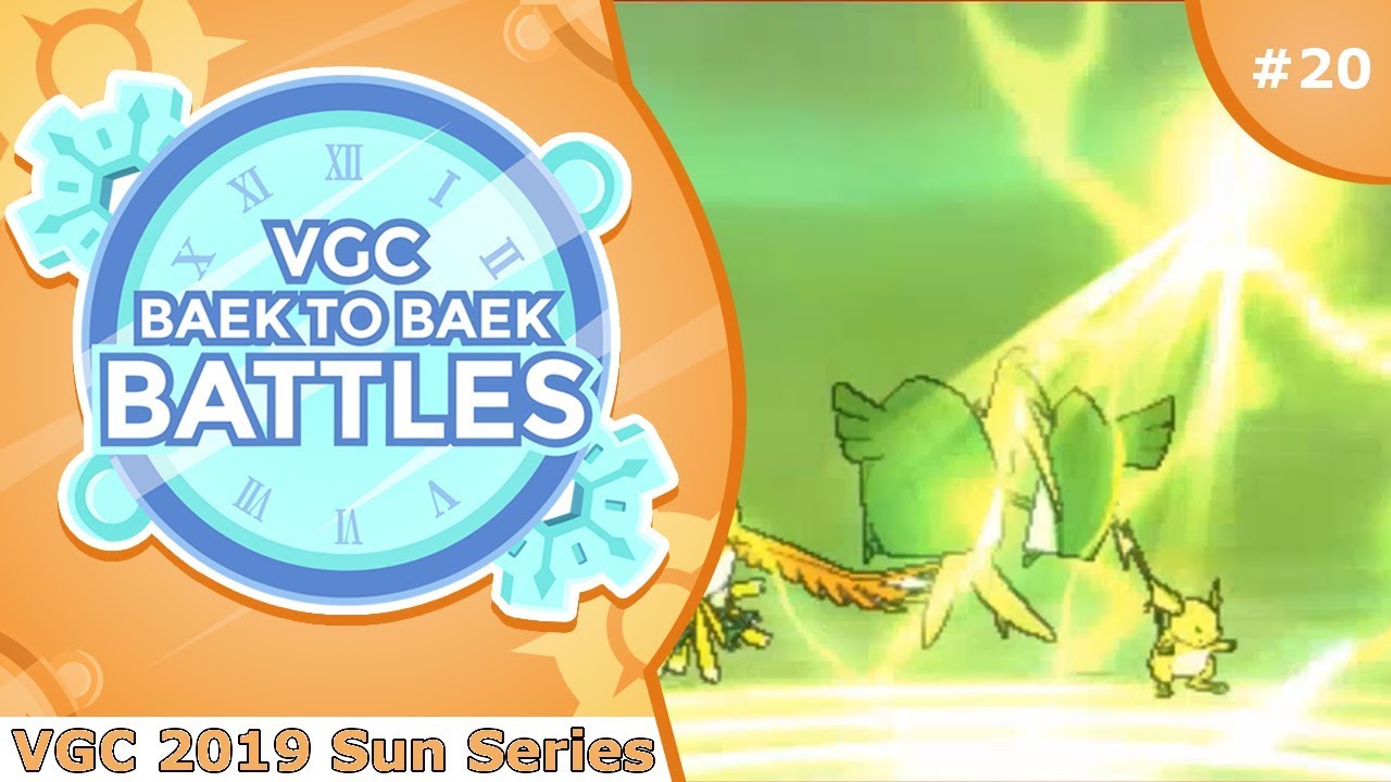 "Tapu Koko's Discharge" Pokémon VGC 2019 [Sun Series] Baek to Baek Battles - Episode 20