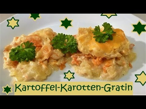 Video: Karotten-Kartoffel-Gratin Mit Schweinefleisch