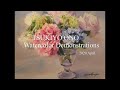 小野月世 水彩画デモンストレーション  Tsukiyo Ono Watercolor Demonstrations