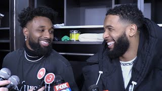 Jarvis Landry, Odell Beckham Jr. after Browns beat Dolphins