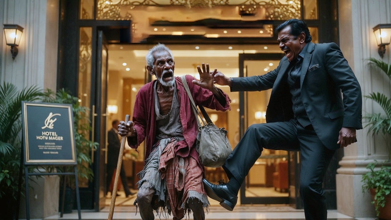 যাকে ভিক্ষুক ভেবেছিল, তিনিই ছিলেন হোটেলের মালিক।