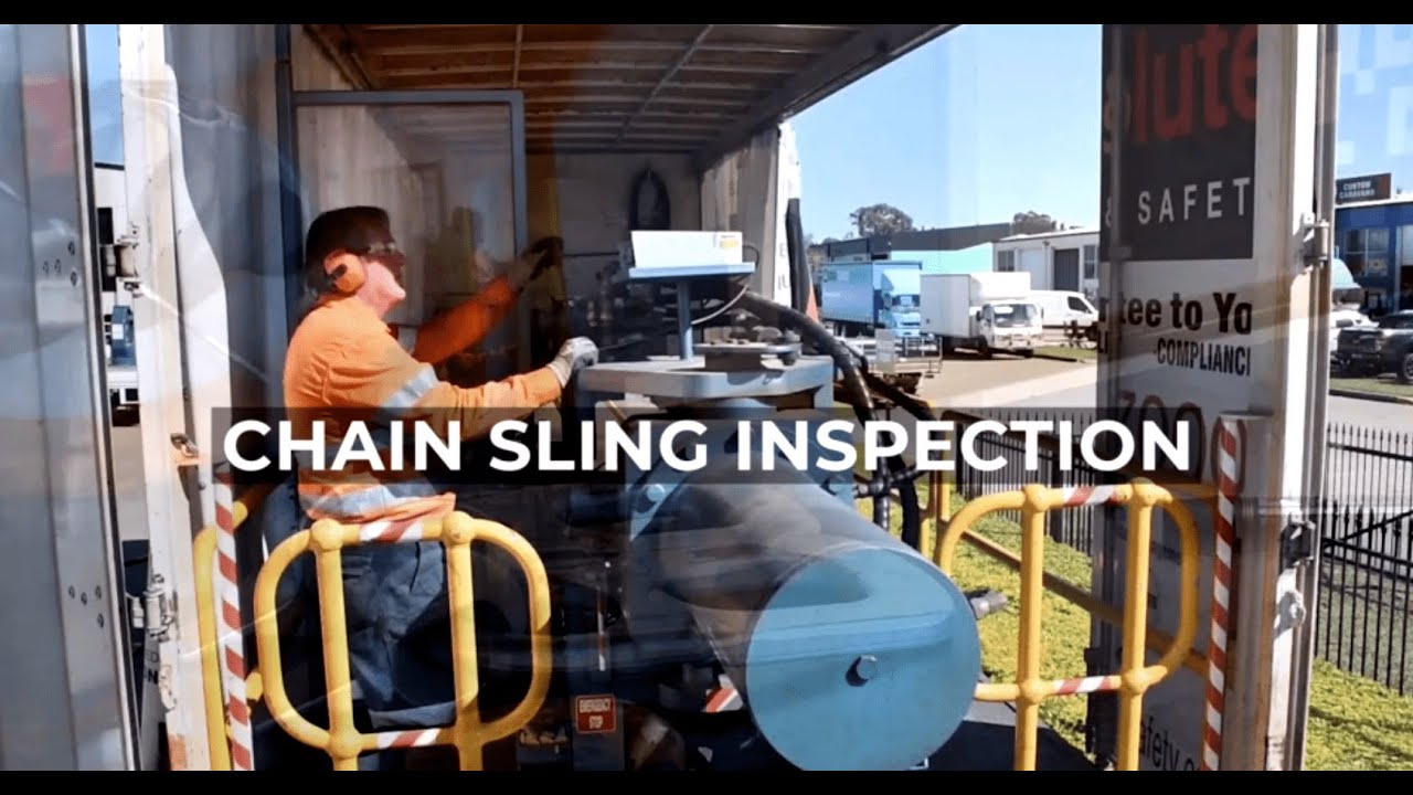 Chain Sling Inspection YouTube