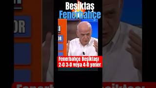 Beşiktaş - Fenerbahçe Maçı Fenerbahçe Lehine 2 - 0 3 - 0 Veya 4 - 0 Biter Beyaz Futbol Ahmetçakar