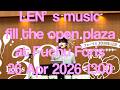 LEN’s music fill the open plaza at Fuchu Foris 20260426 1300 #fuchu #pianomanlen #len #minilive #1