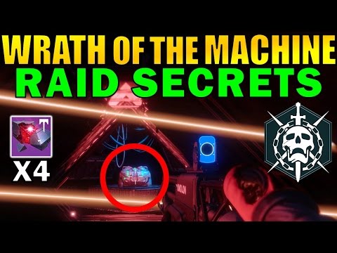 Video: Destiny Wrath Of The Machine - Skrytá Místa Na Hrudi A Další Tajemství Raid
