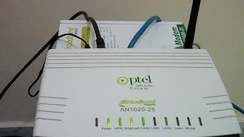 Ptcl AN1020-25 dsl router convert a simple wifi router(Urdu,Hindi)