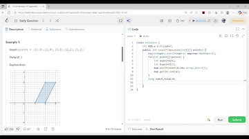 3623. Count Number of Trapezoids I | Easy Approach | DSA | Leetcode | Java