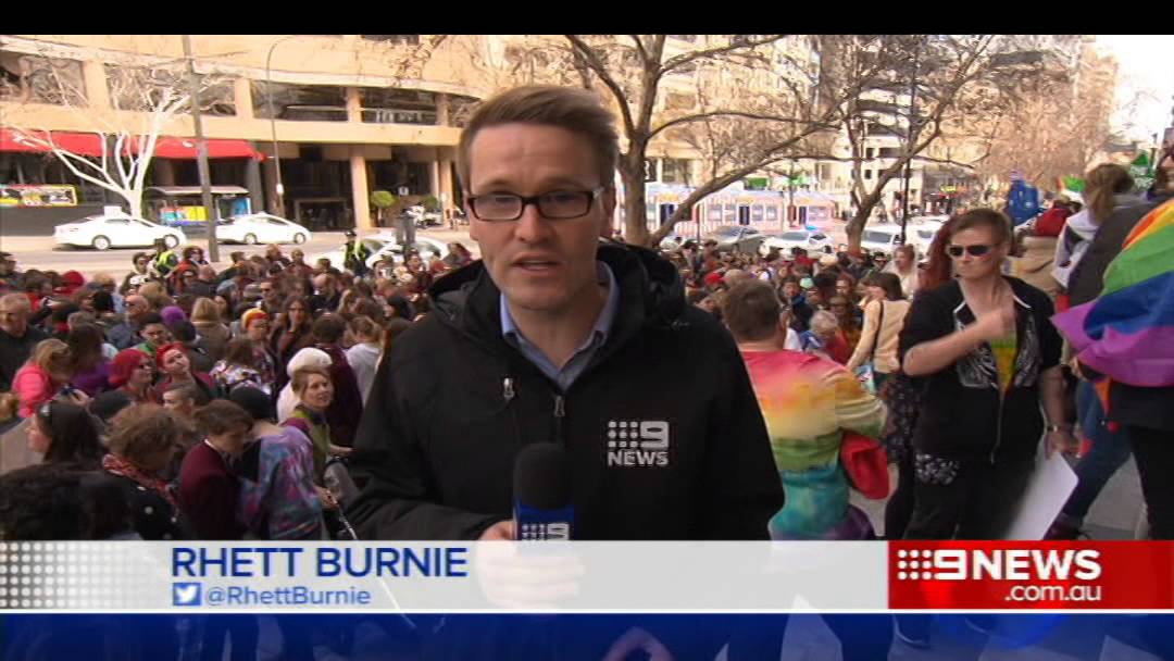 Rights Rally | 9 News Adelaide