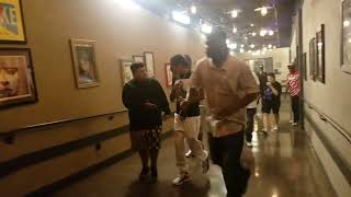 Bone Thugs-N-Harmony backstage