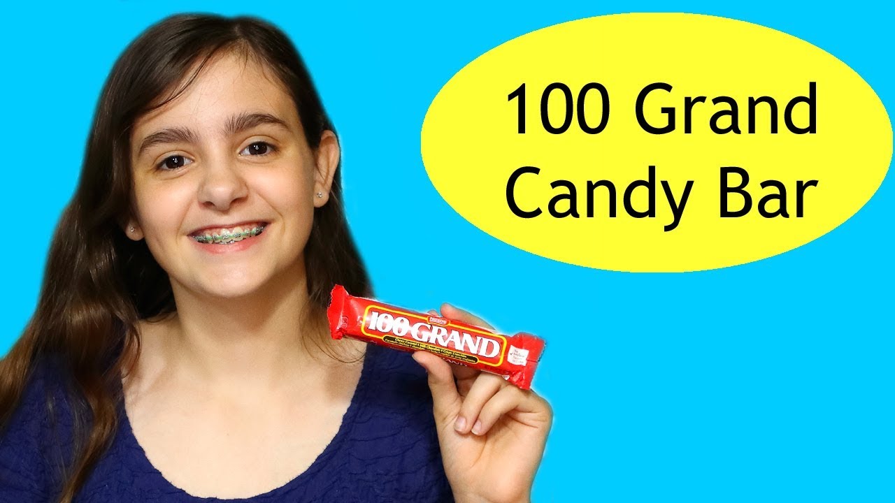 What's in the Bag Candy Review 100 Grand Candy Bar!!! YouTube