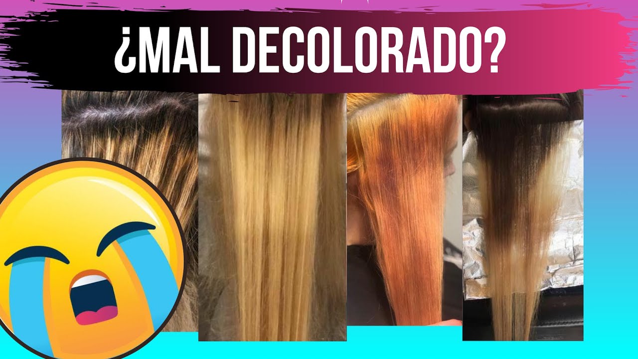 🔥¿CÓMO DECOLORAR EL CABELLO? ✅ CORRECTAMENTE