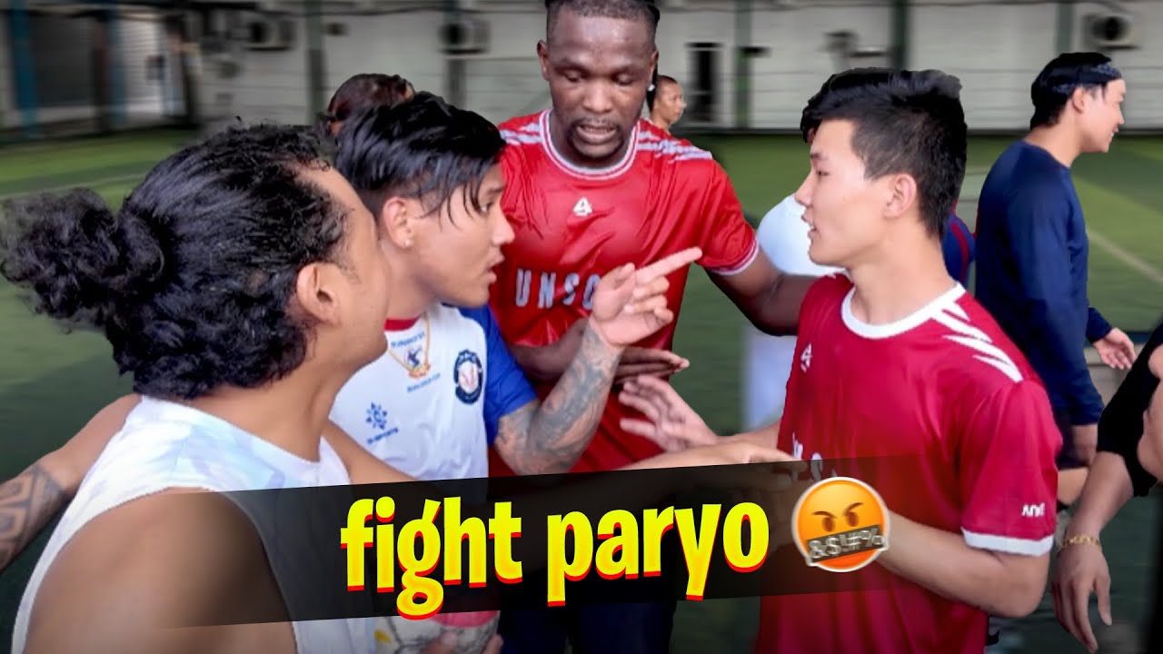 Chatar Chatar Gang Sanga Futsal Ma Lafada Paryo Durgesh Thapa Ko Team Le Jhella Garera 😏