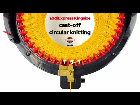 How to Cast Off in the Round on the addiExpress Knitting Machine (Kingsize & Professional)