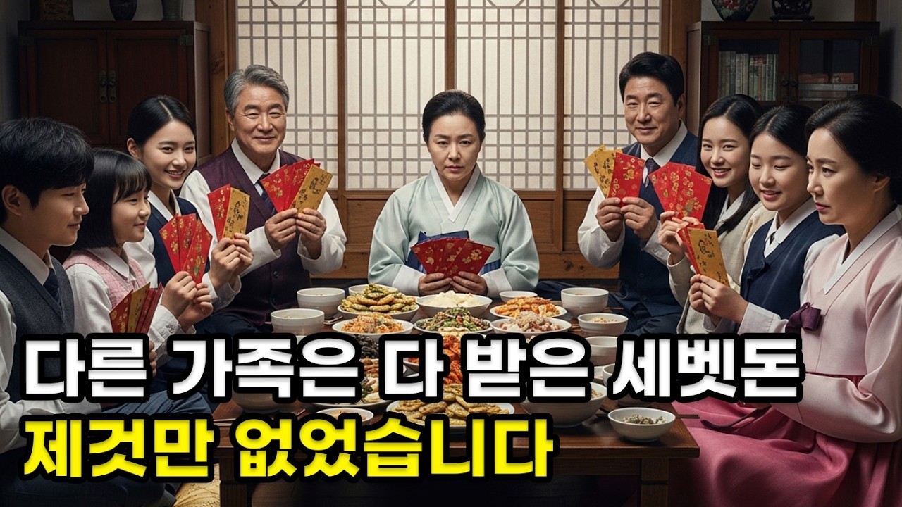 (실화) 설날 아침, 제 이름만 빠진 세뱃돈 봉투… 이유를 듣고 말문이 막혔습니다