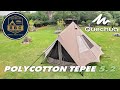 เต็นท์ Quechua Polycotton Tepee 5.2 เต็นท์ที่สวยที่สุดจาก Decathlon