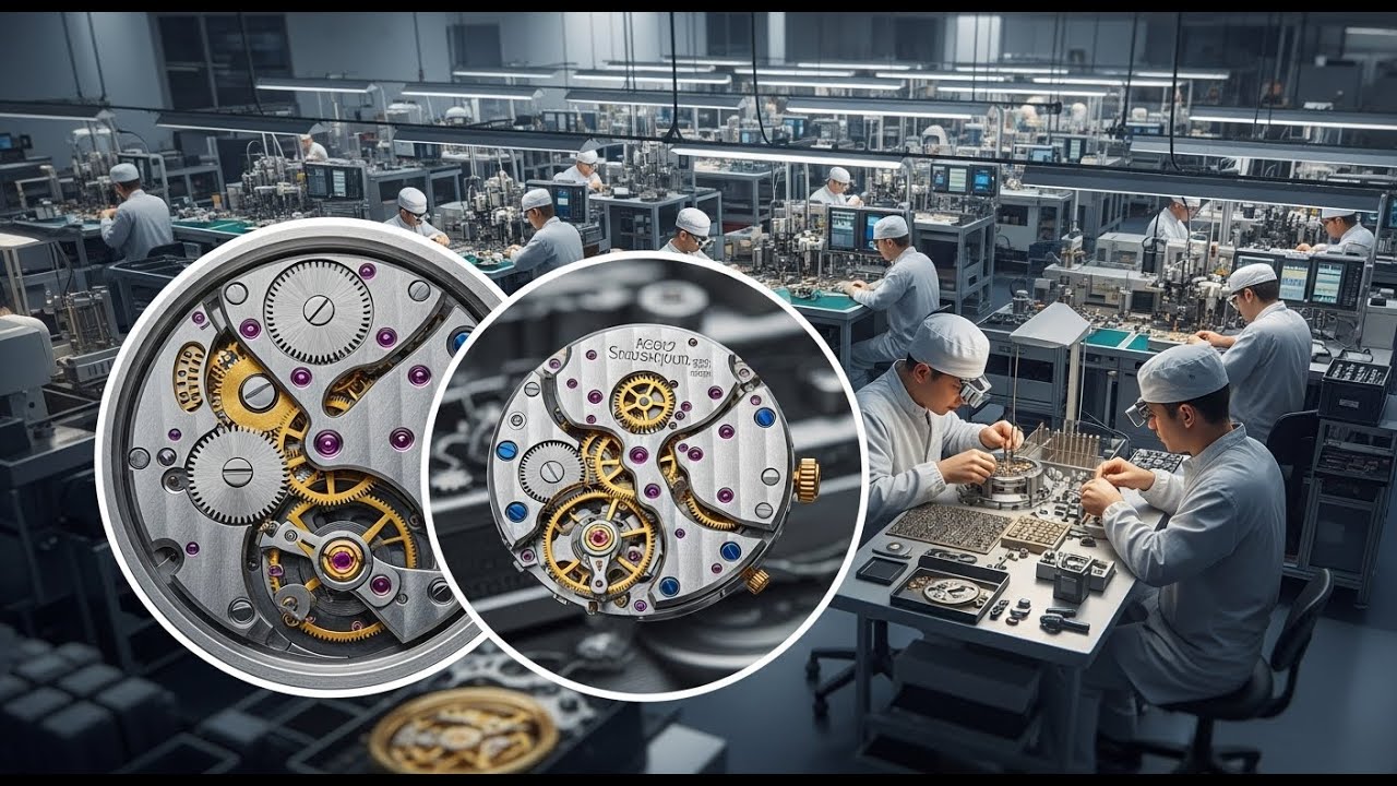 How Luxury Watch Movements Are Made Inside a Modern Factory