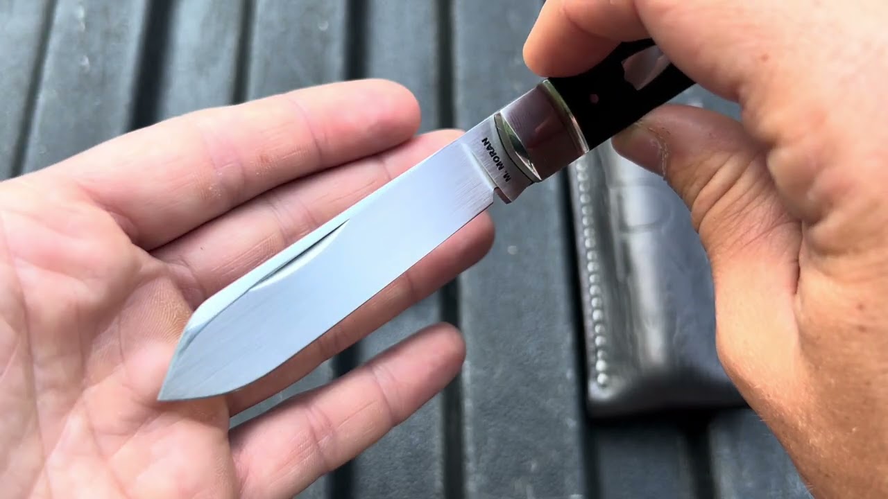 THE MOST PERFECT KNIFE I HAVE EVER SEEN! Mike Moran Handmade Single Jack!