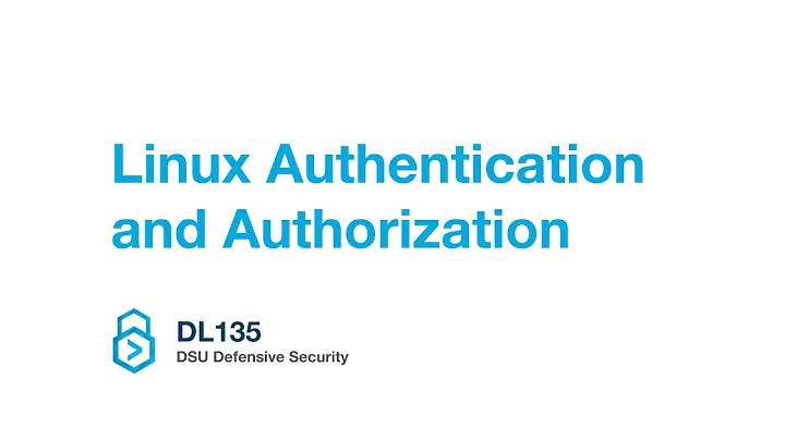 (DL135) Linux Authentication and Authorization