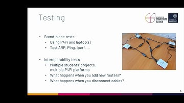 "Building an Internet Router with P4Pi"