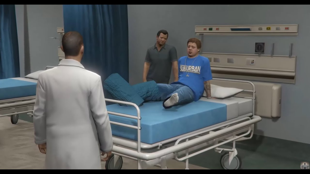 🎬 GTA 5 – Michael Breaks Jimmy’s Foot (Cinematic Story | GTA Suite) 🦶