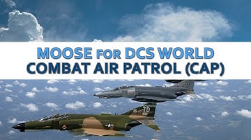 MOOSE - AI_CAP_ZONE - Combat Air Patrol - Overview (DCS WORLD MISSION DESIGN) [DCS WORLD] [Tutorial]