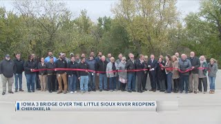 Iowa 3 Bridge Over The Little Sioux River Reopens