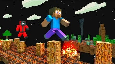 Craft Parkour: 3D Blocky Race - Gameplay Walkthrough Part 1 All Levels Android,iOS