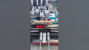 The new CNC lathe machining center is breaking through the limits of traditional woodworking. #cnc