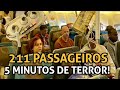 5 MINUTOS DE TERROR - TURBULÊNCIA EM AVIÃO ASSUSTA 211 PASSAGEIROS A BORDO E TIRA UMA VIDA