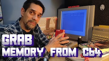 Grab the memory from Commodore 64 in BASIC