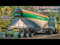 #Mod รถพ่วงบรรทุกปูนผงไทย หจก.ศรีพรกิจ วัฒนา #เกมส์Euro Truck Simulator 2