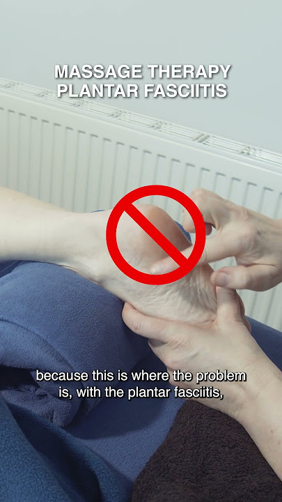 Avoid This Area When Treating Plantar Fasciitis