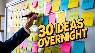 30 Ideas Overnight: The System Every Teacher Needs