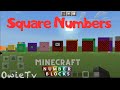 Numberblocks minecraft  square squad  1400 nursery rhymes math learning songs for kids