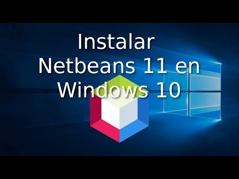 ☕ Instalar Netbeans 11 en Windows 10