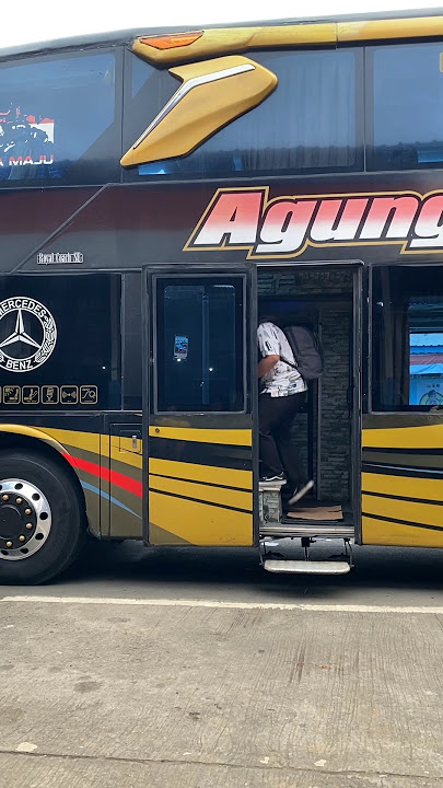 Pintu otomatis sang NOAH agung sejati sebelum take off 🤗 #agungsejati #bus #fypシ゚viral
