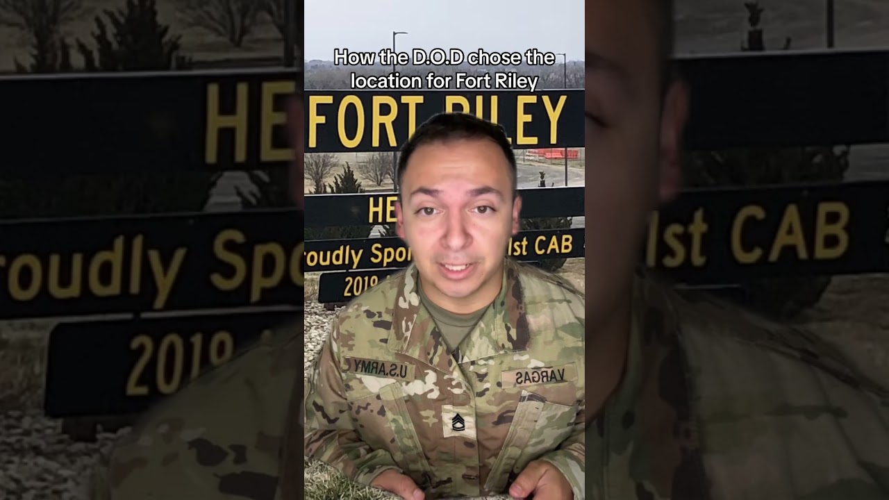 How the Army chose the location for Fort Riley 